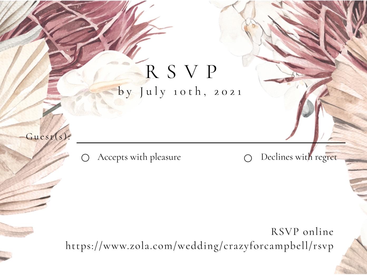 The Wedding Website of Mary Bishop and Billy Campbell