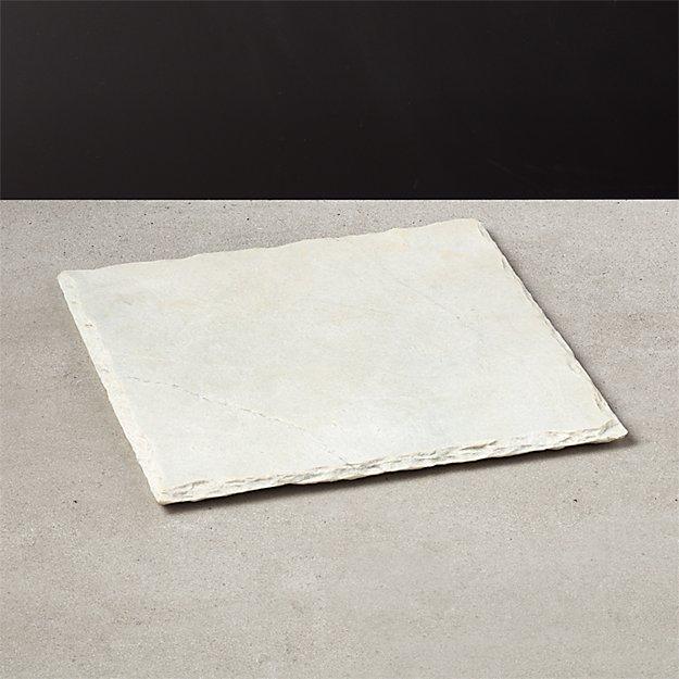 White Square Slate Cheese Board