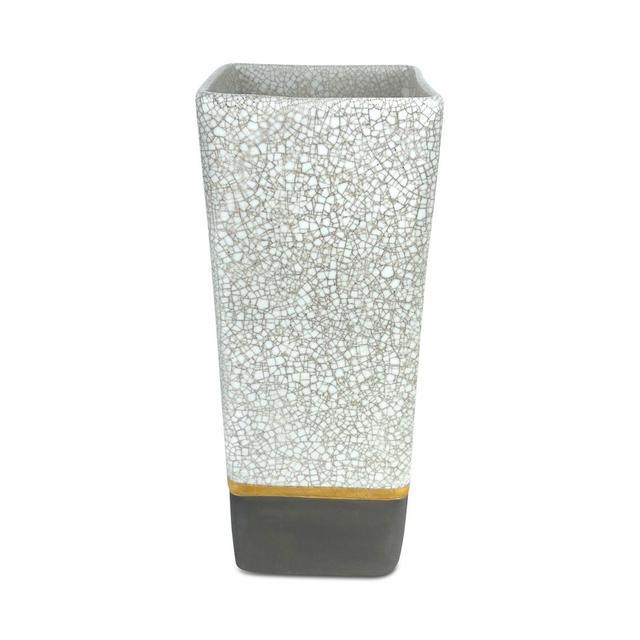 Michael Wainwright Raku Square Vase