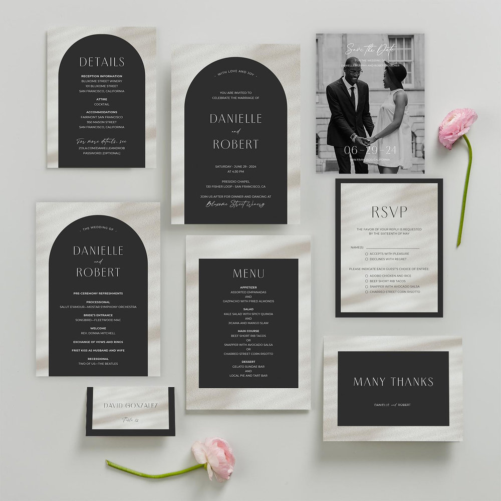 Pinellas Photo | White | Zola Save The Dates