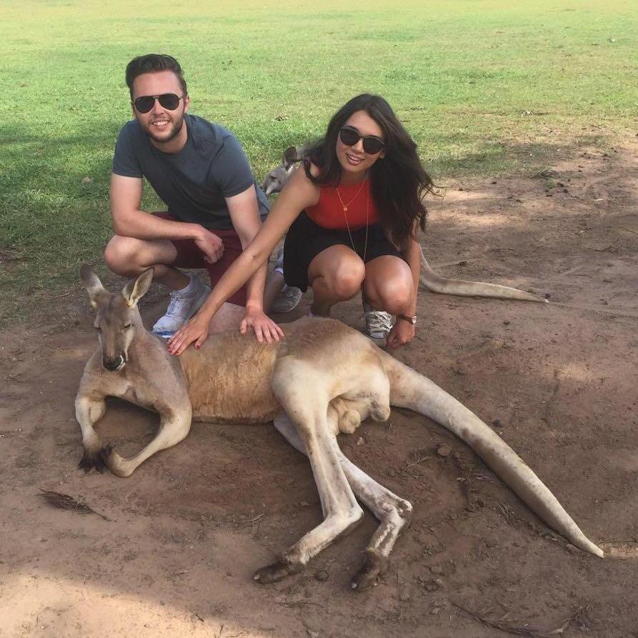 Meeting 'Roo's in Australia