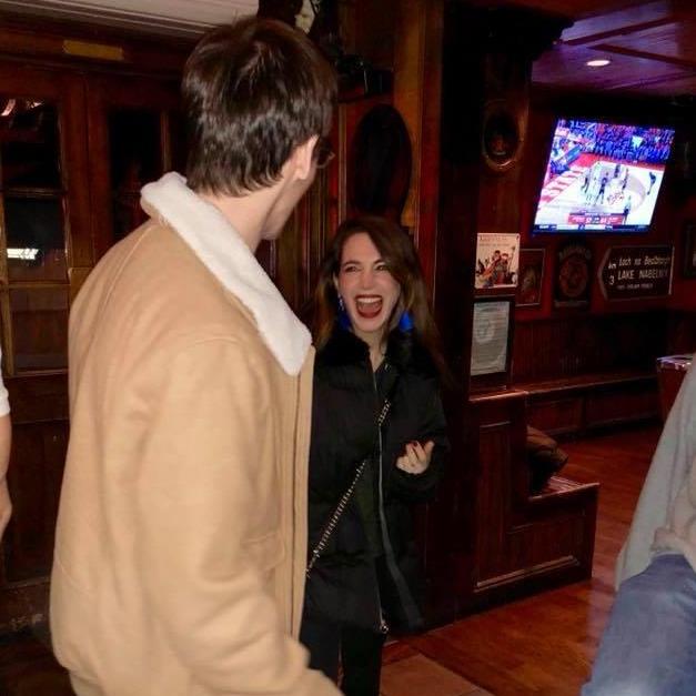 Ron's 3 surprise visit to Melissa in the big apple!