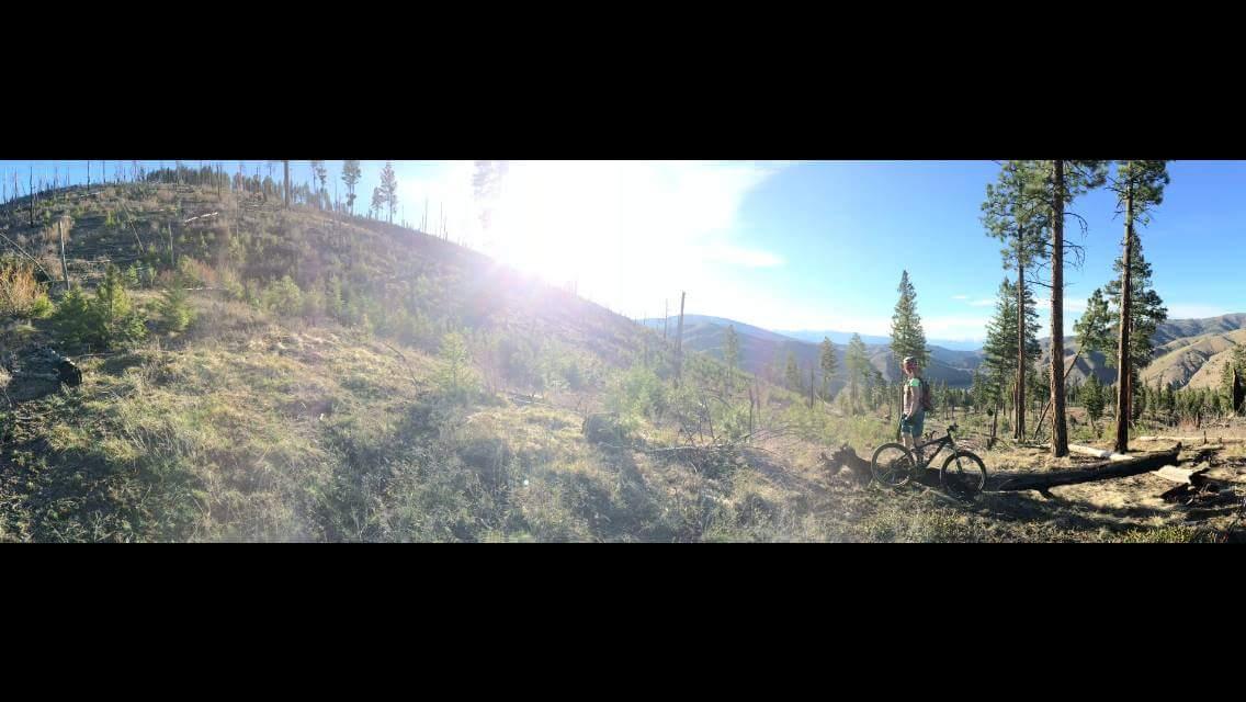 Biking in Montana