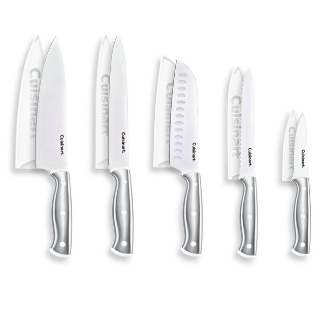 Cuisinart 10pc Colorcore Cutlery Set White