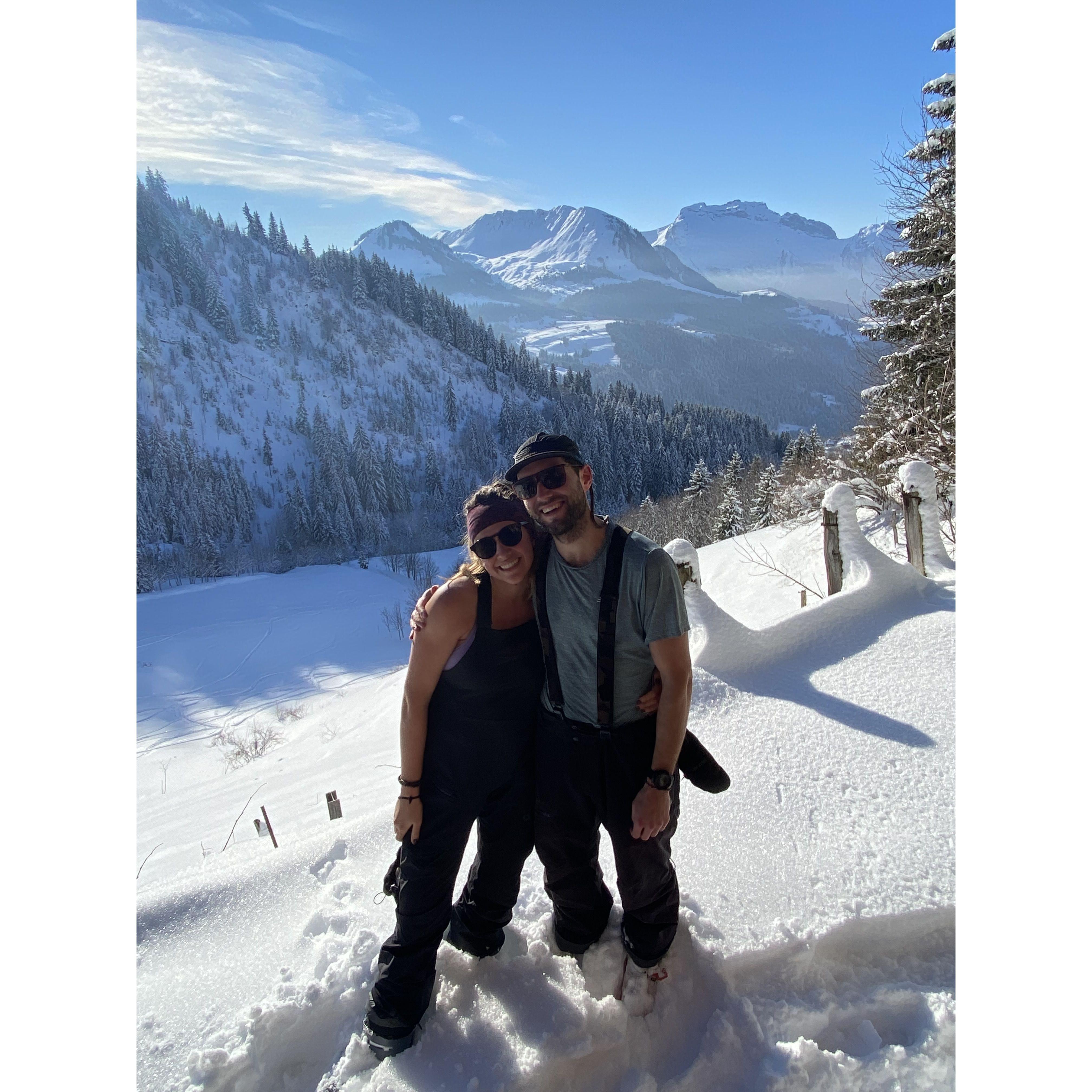 French Alps January 2022