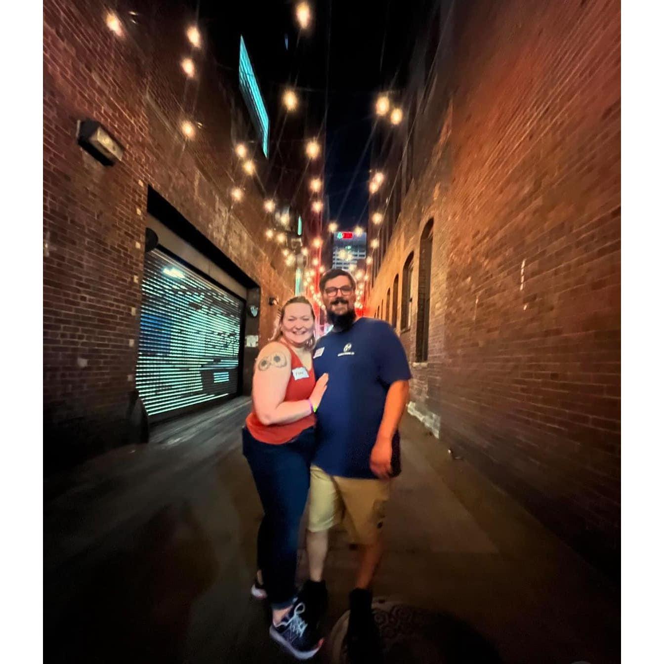 My 25th birthday bar crawl in Nashville with my forever adventure buddy!