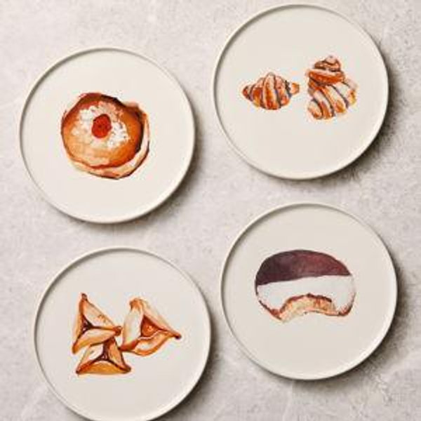 Sweet Deli Favorites Appetizer Plate Sets