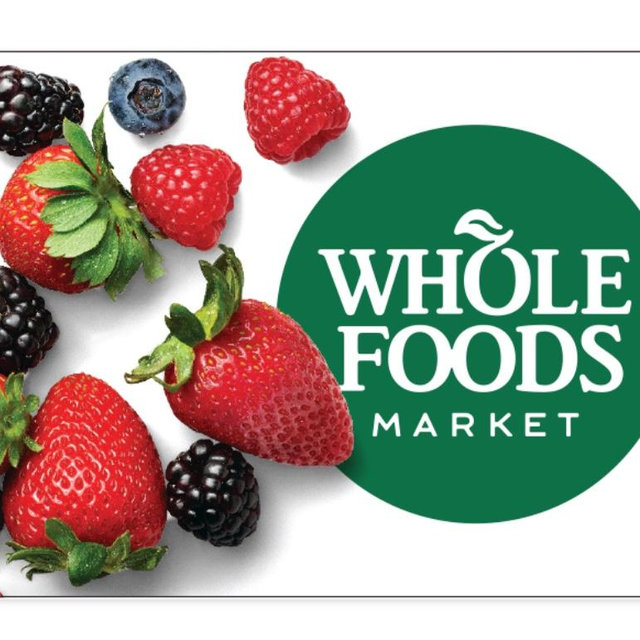 Whole Foods Gift Card