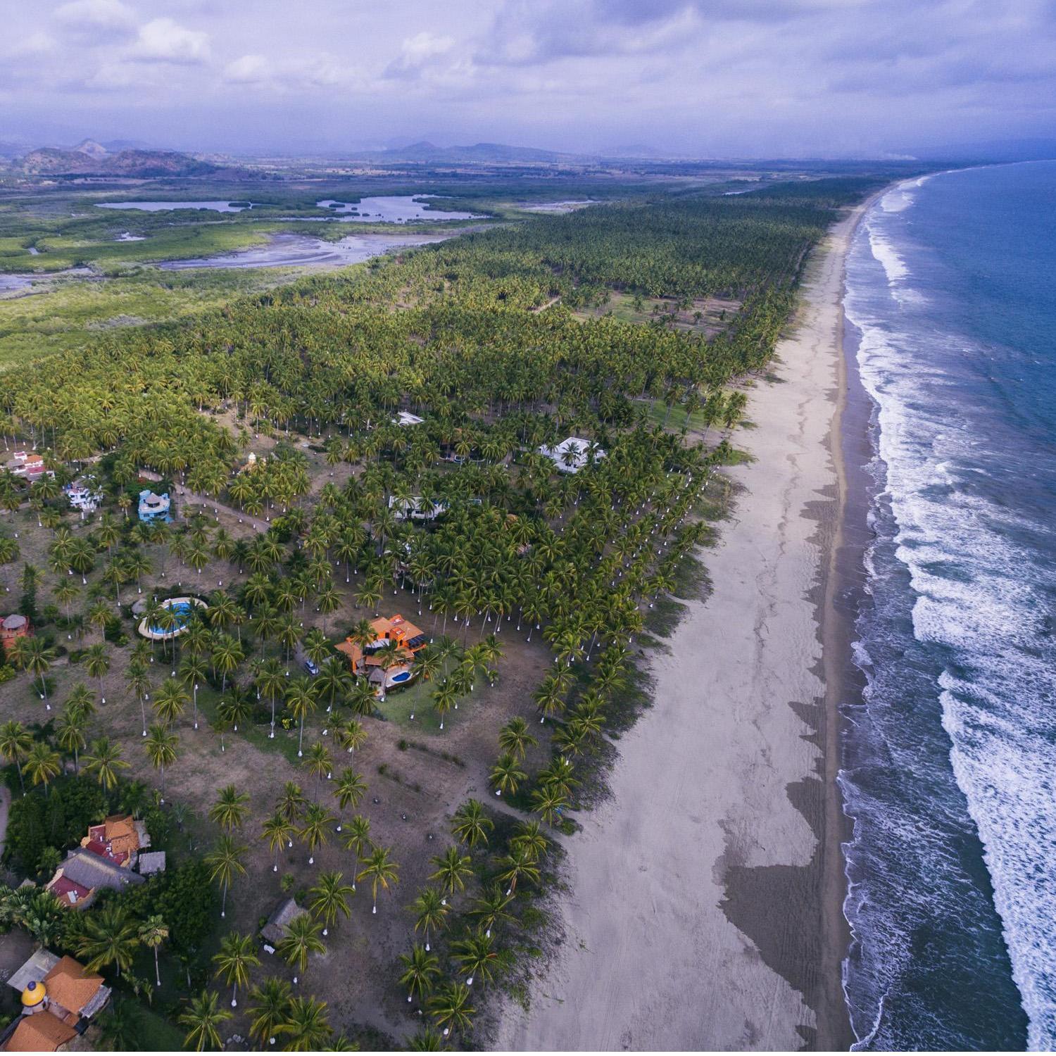 12 miles of pristine beach