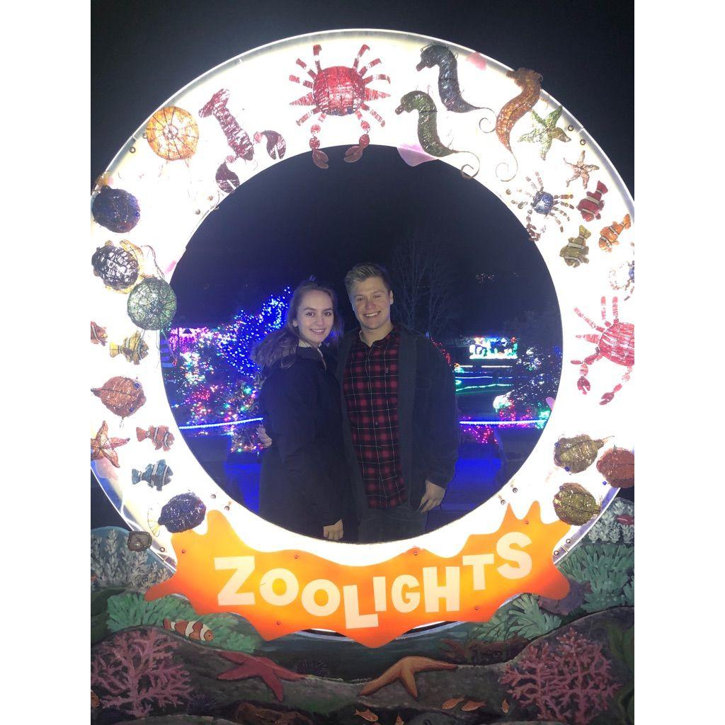 Our first zoolights together