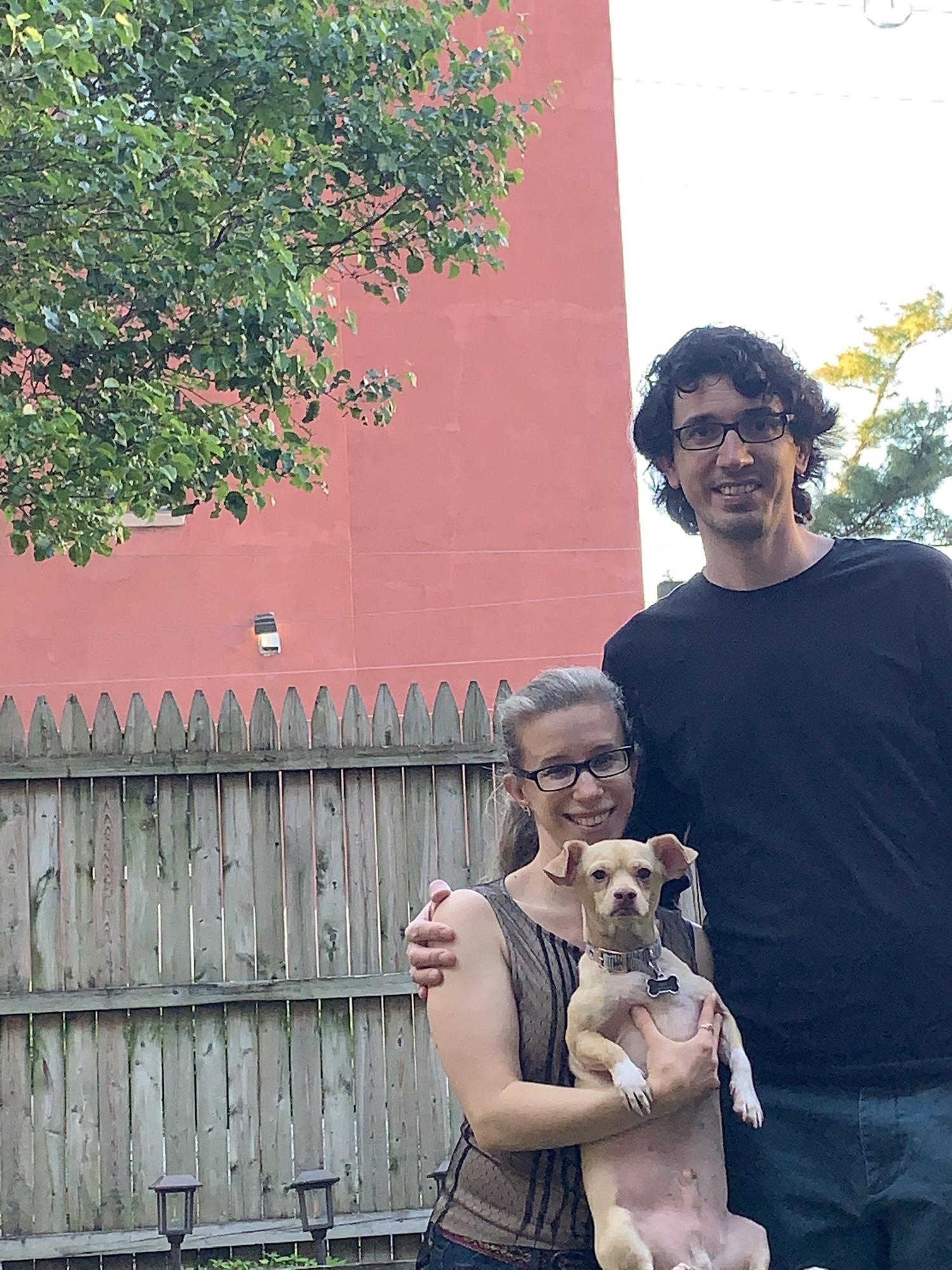 In our new home together in Jersey City. June 2021. 🥰🥰