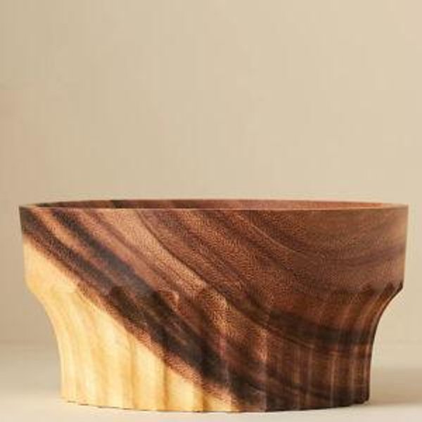 Wood Serving Bowl