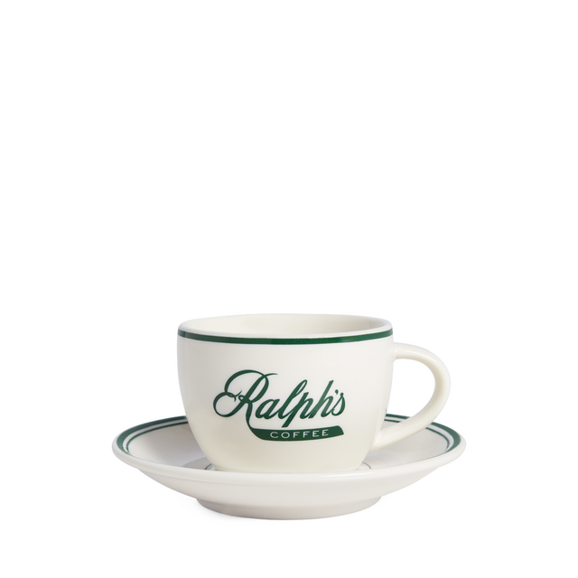 Ralph's Coffee Espresso Cup & Saucer