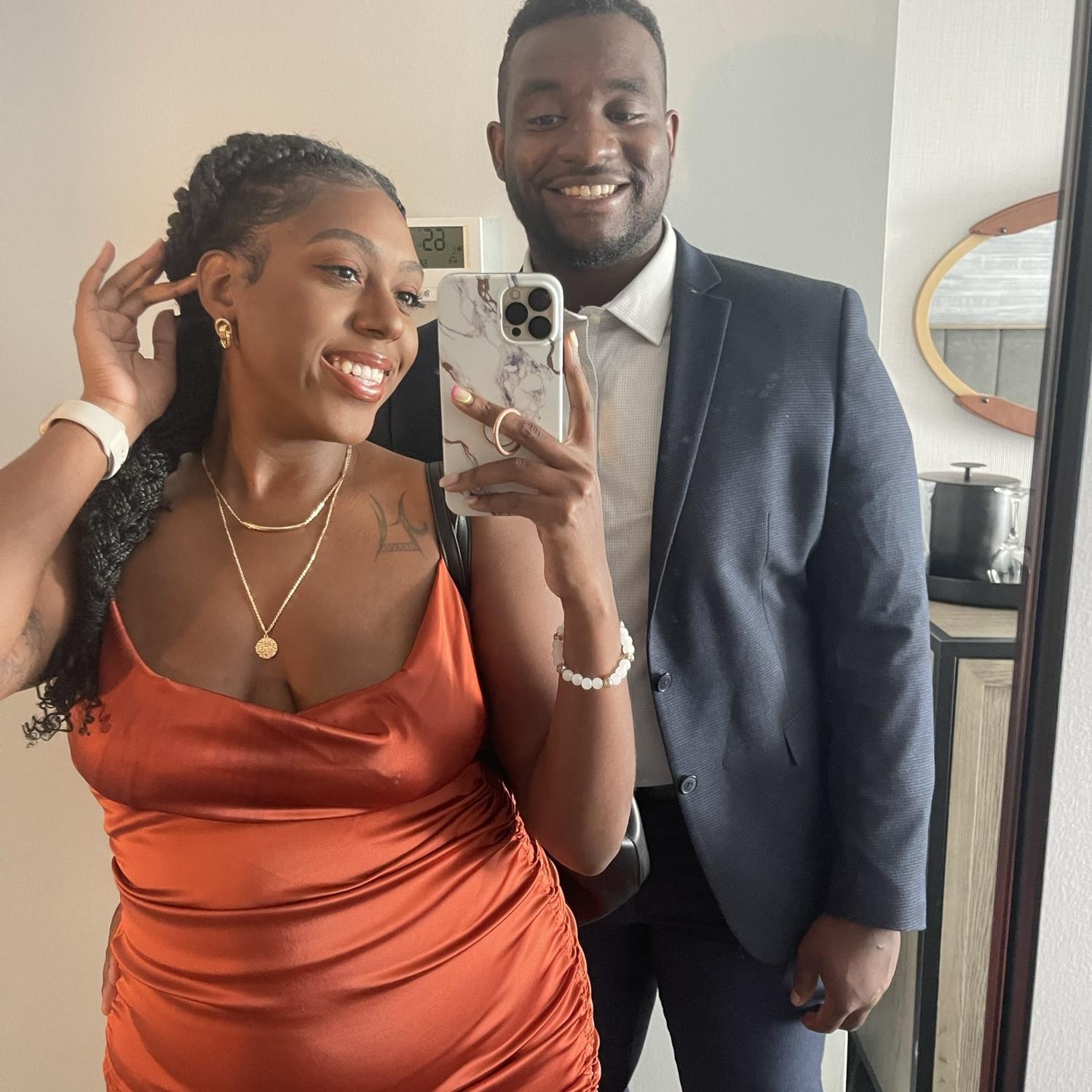 We were looking scrumptious at a wedding in Boston in 2022.