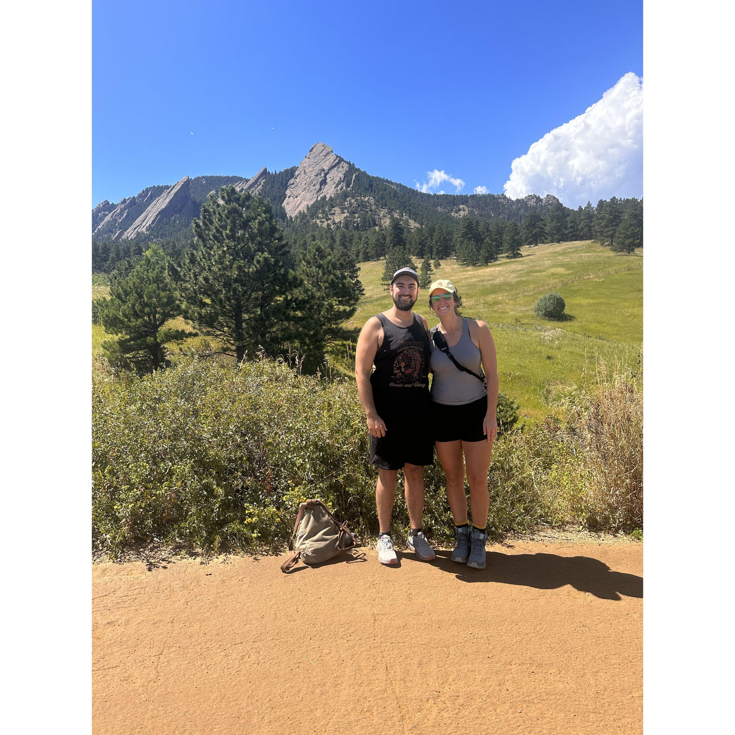 Hiking the Flat Irons in Boulder, CO!