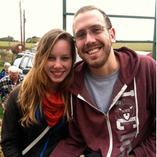 A chilly hayride at the apple orchard.