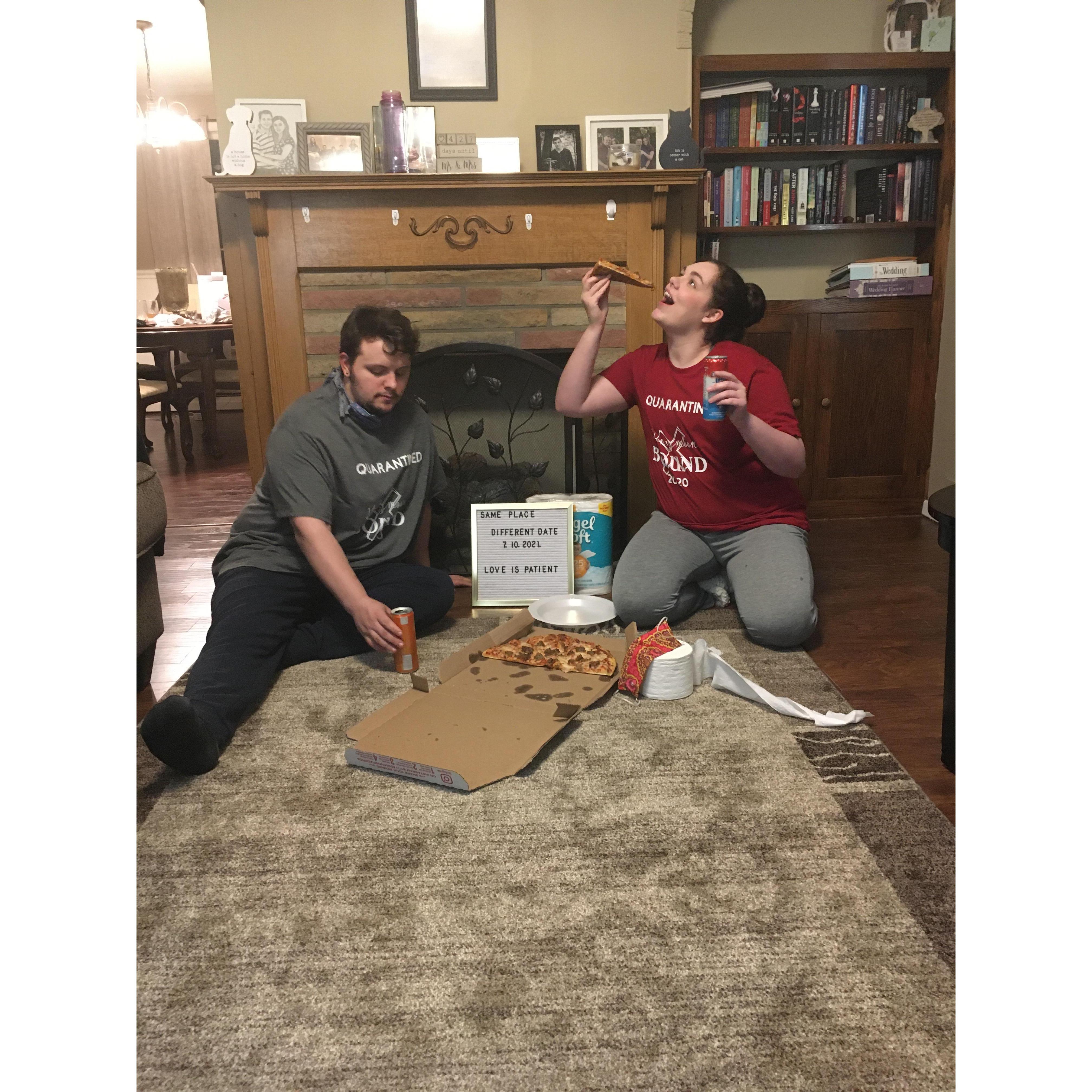 COVID postponed our wedding, but not our fun!