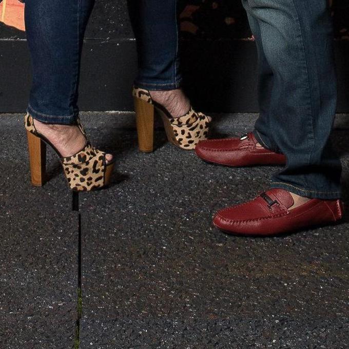 What did we tell you? Shoe game... always tight.