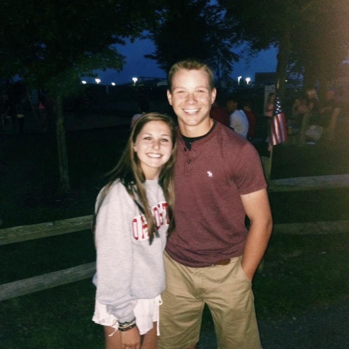 Our first picture together at 14 years old!