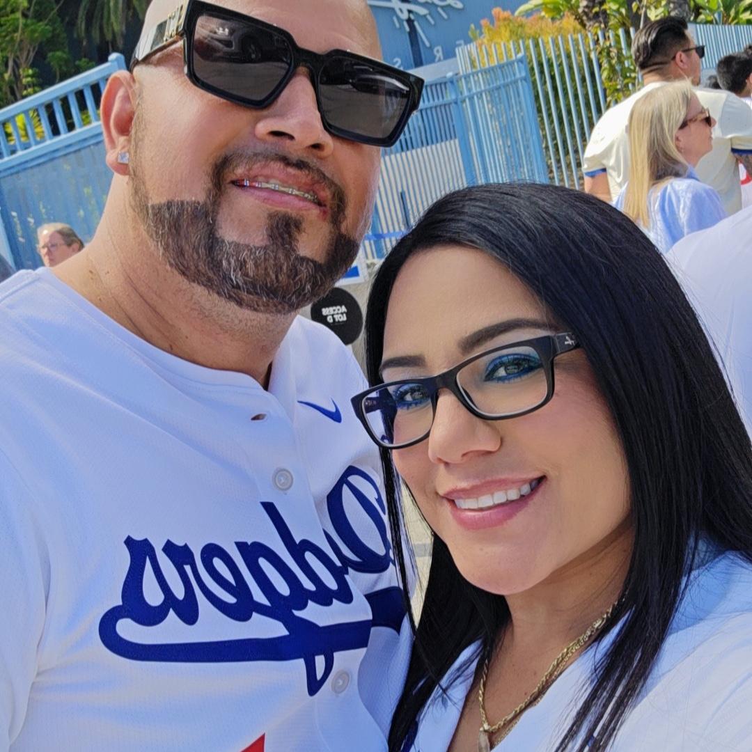 Eric’s 1st Dodger game ever!