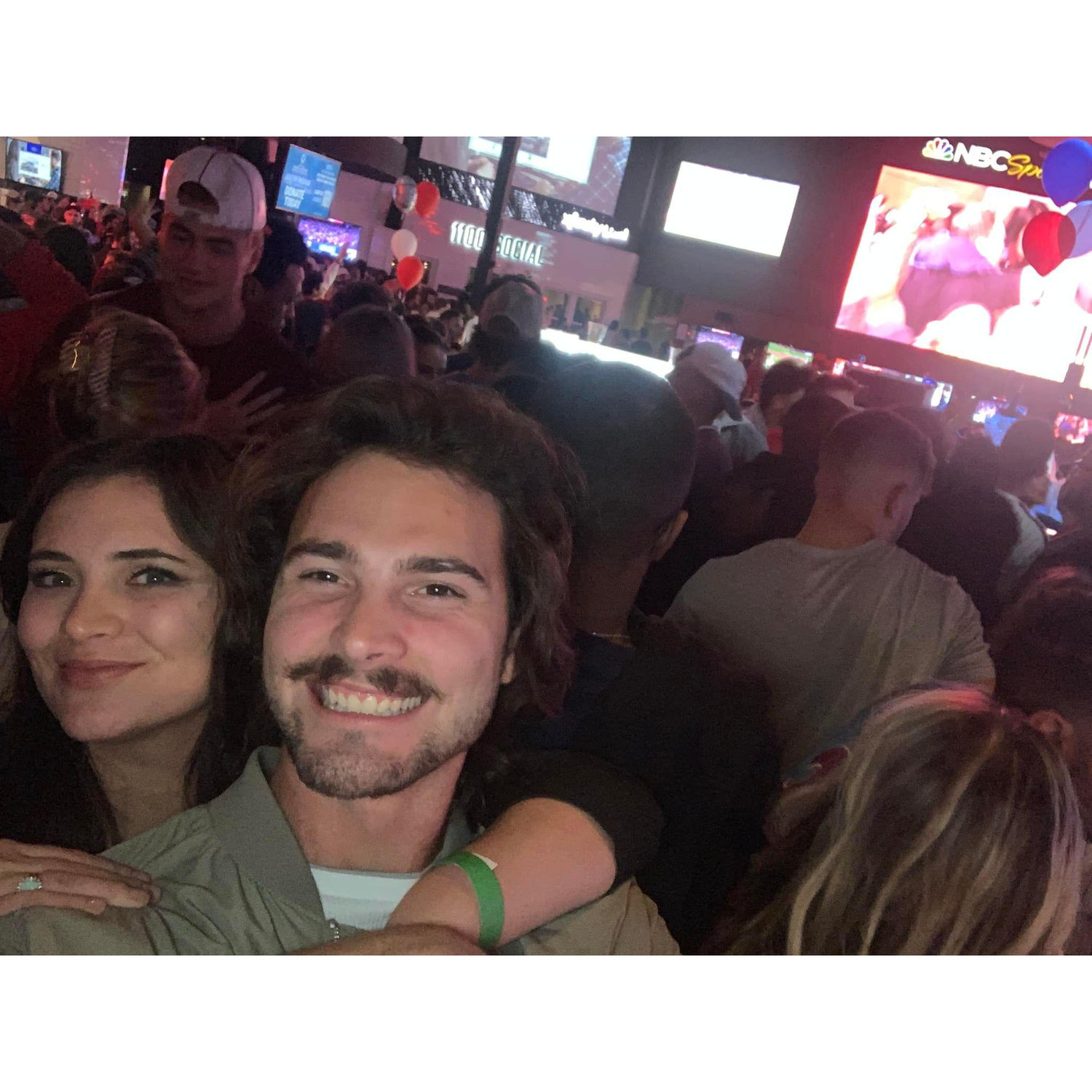 Celebrating Red October at Xfinity Bar, Philadelphia, Fall 2022