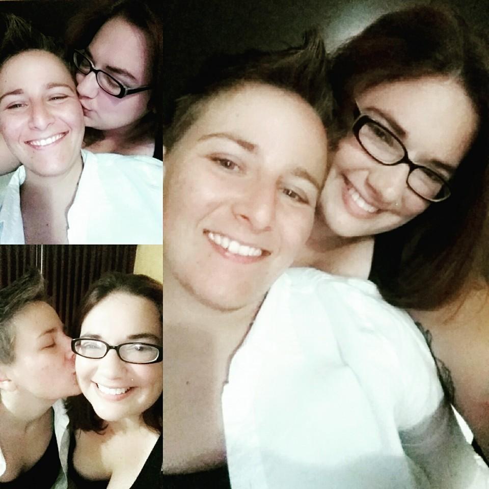 Our first vacation together.