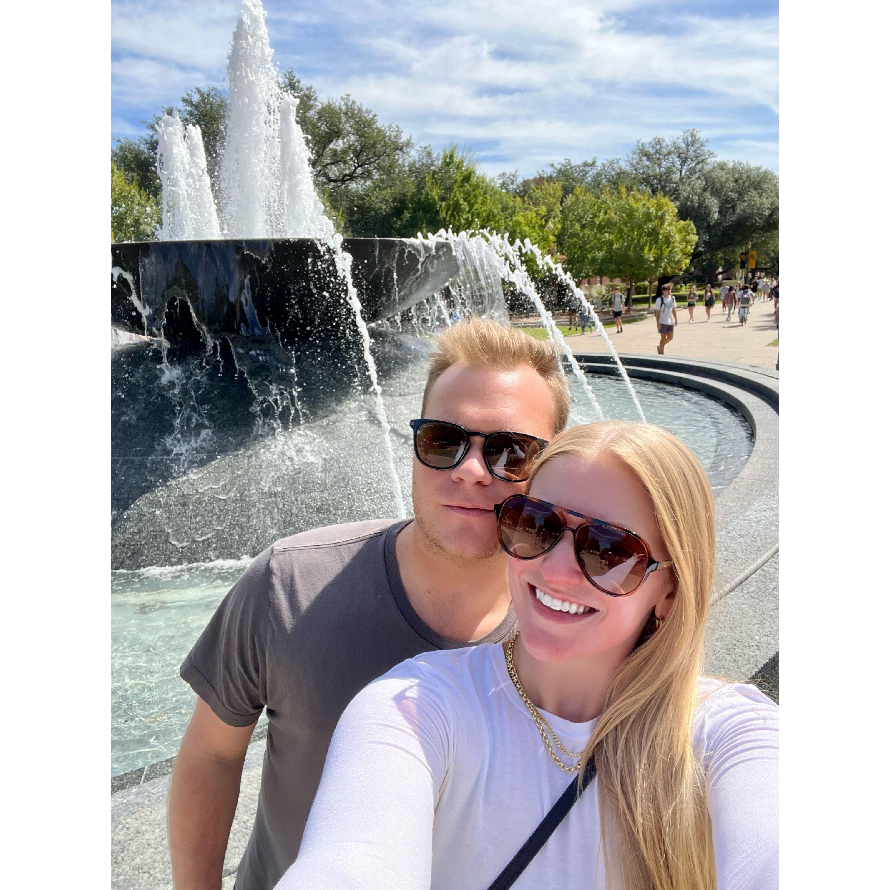 October 2023 | My first visit to Connor's alma mater, Baylor!