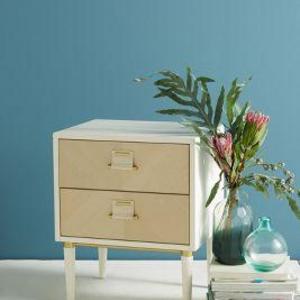 Geo-Marquetry Nightstand