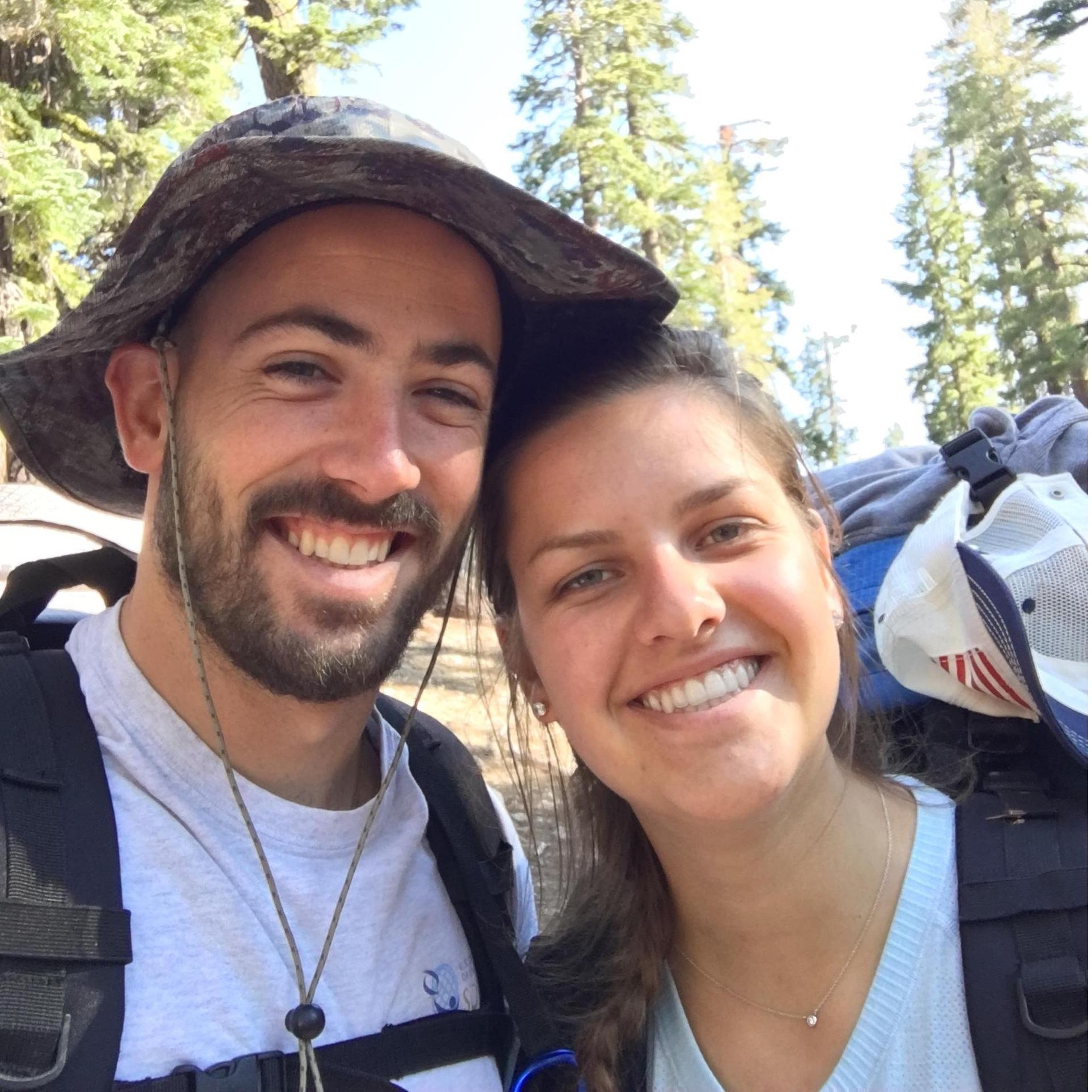 Our first backpacking trip together - Emigrant Wilderness.