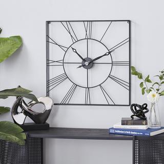 Industrial Square Wall Clock