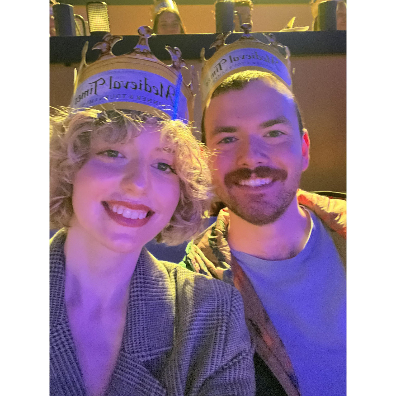 October 2023 - Medieval Times! No, we did not win. :(