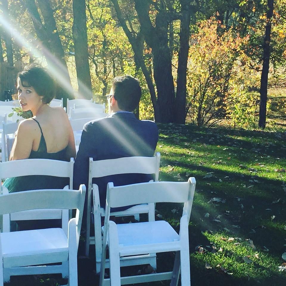 At the magical Tetzlaff wedding in South Dakota