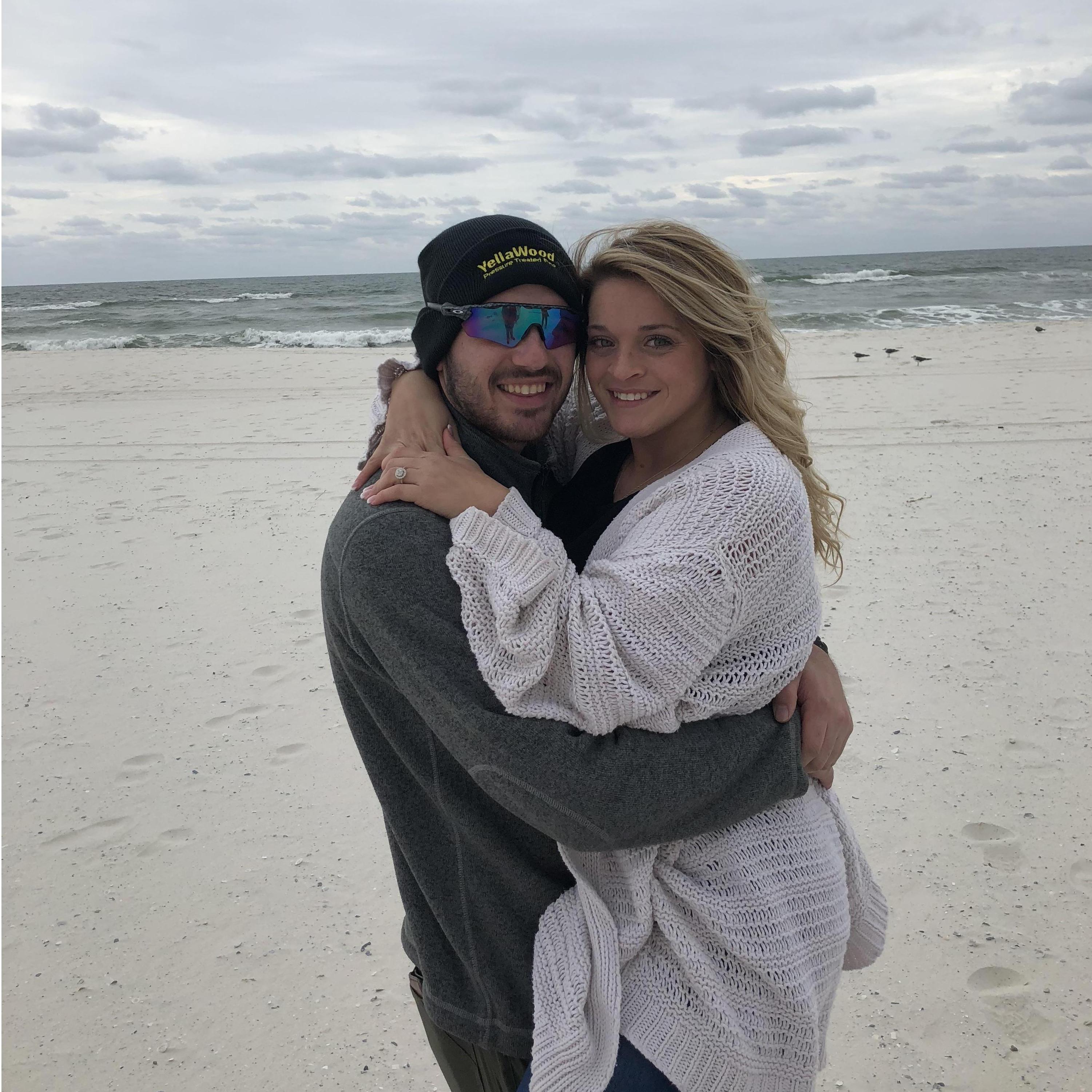 Surprise birthday trip to picnic on the beach with our closest friends.