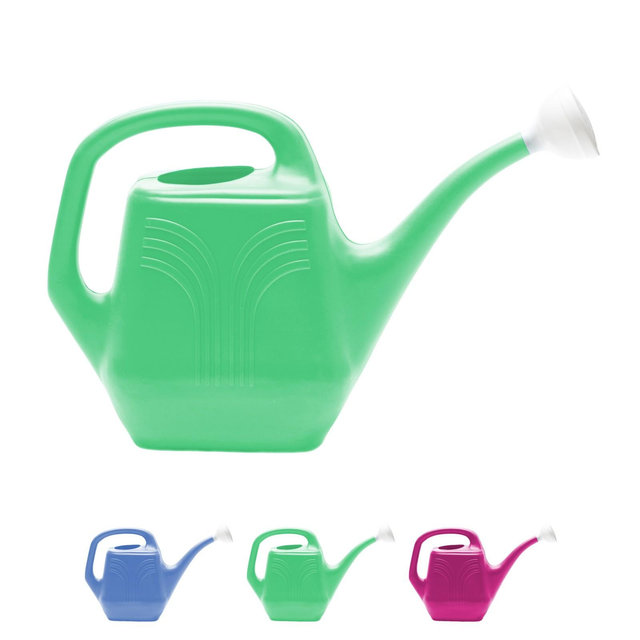 Bloem Classic 2 Gallon Plastic Watering Can, Mint Green