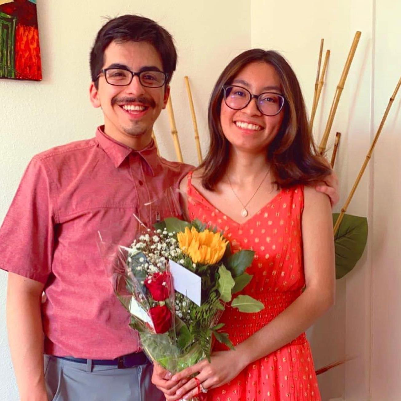 This is Jorge taking me to our very first date together -- 9 months after we officially started dating! We went to Margie's Candies and Lincoln Park Zoo