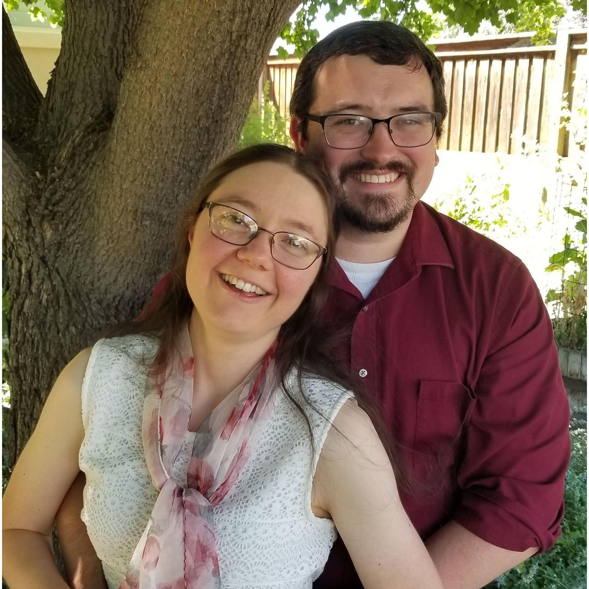 On Zandi's 2nd Sunday in Utah, Josh's best friend Robbie kindly took photos of us while we were still in our church clothes.