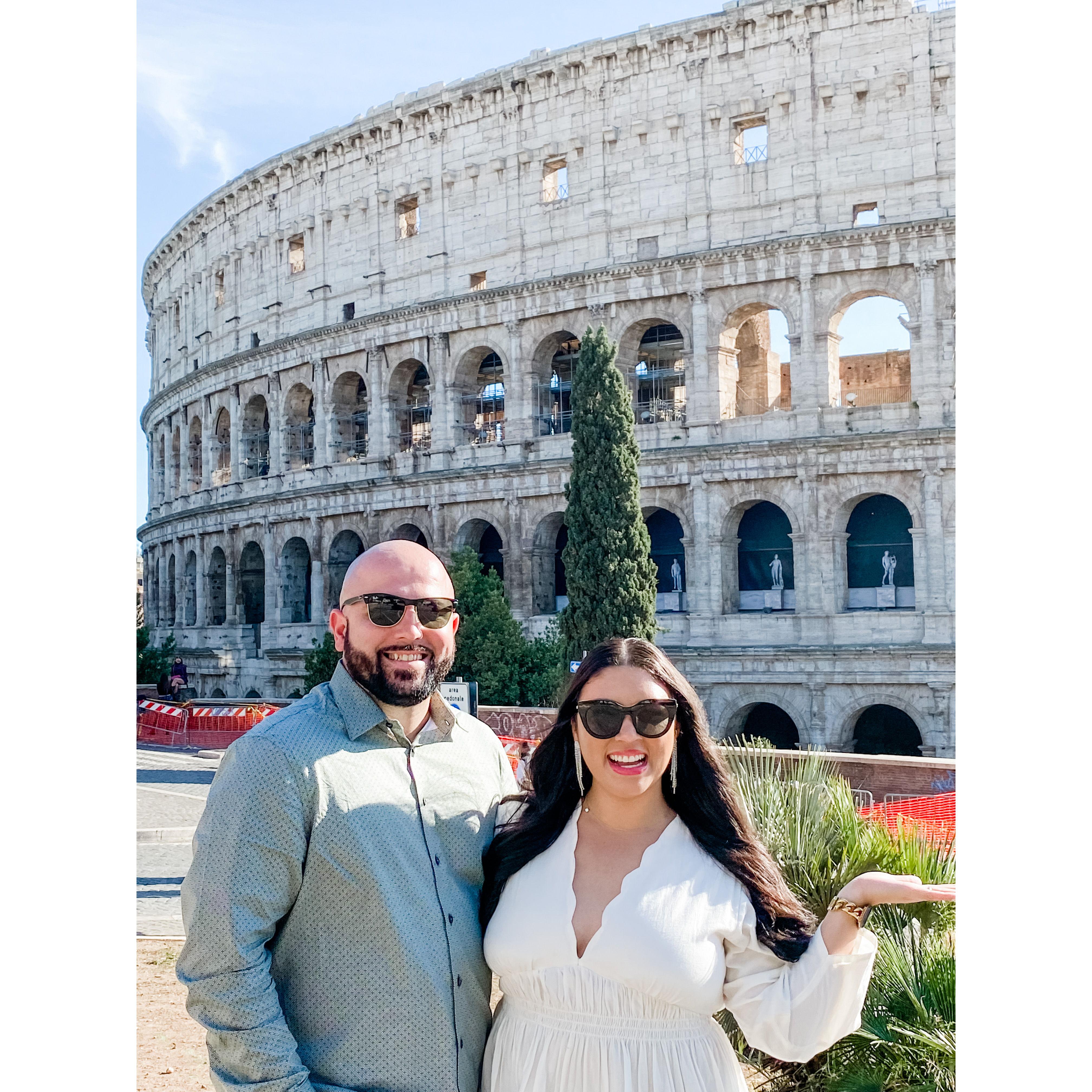 First time to Italy together!