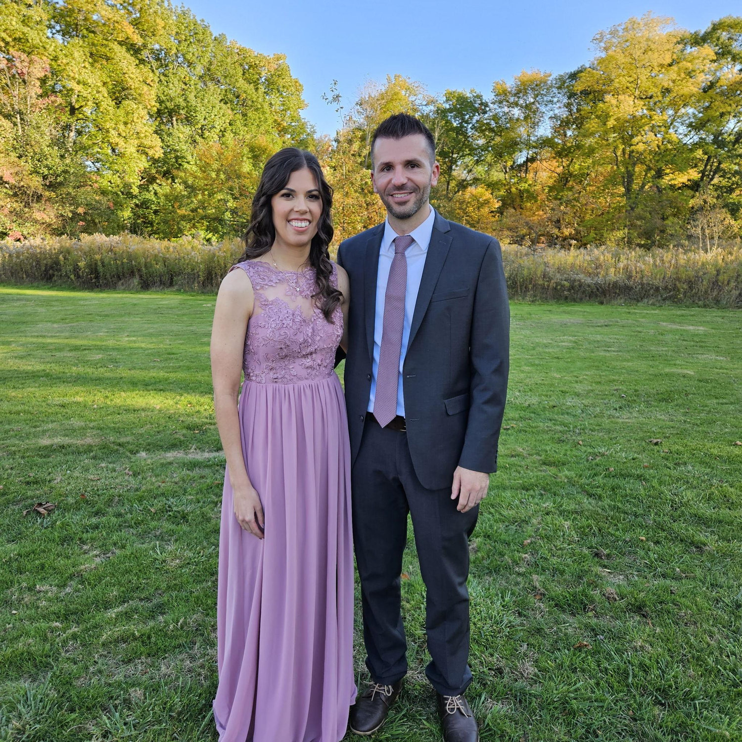 First wedding together - for Michael and Cali