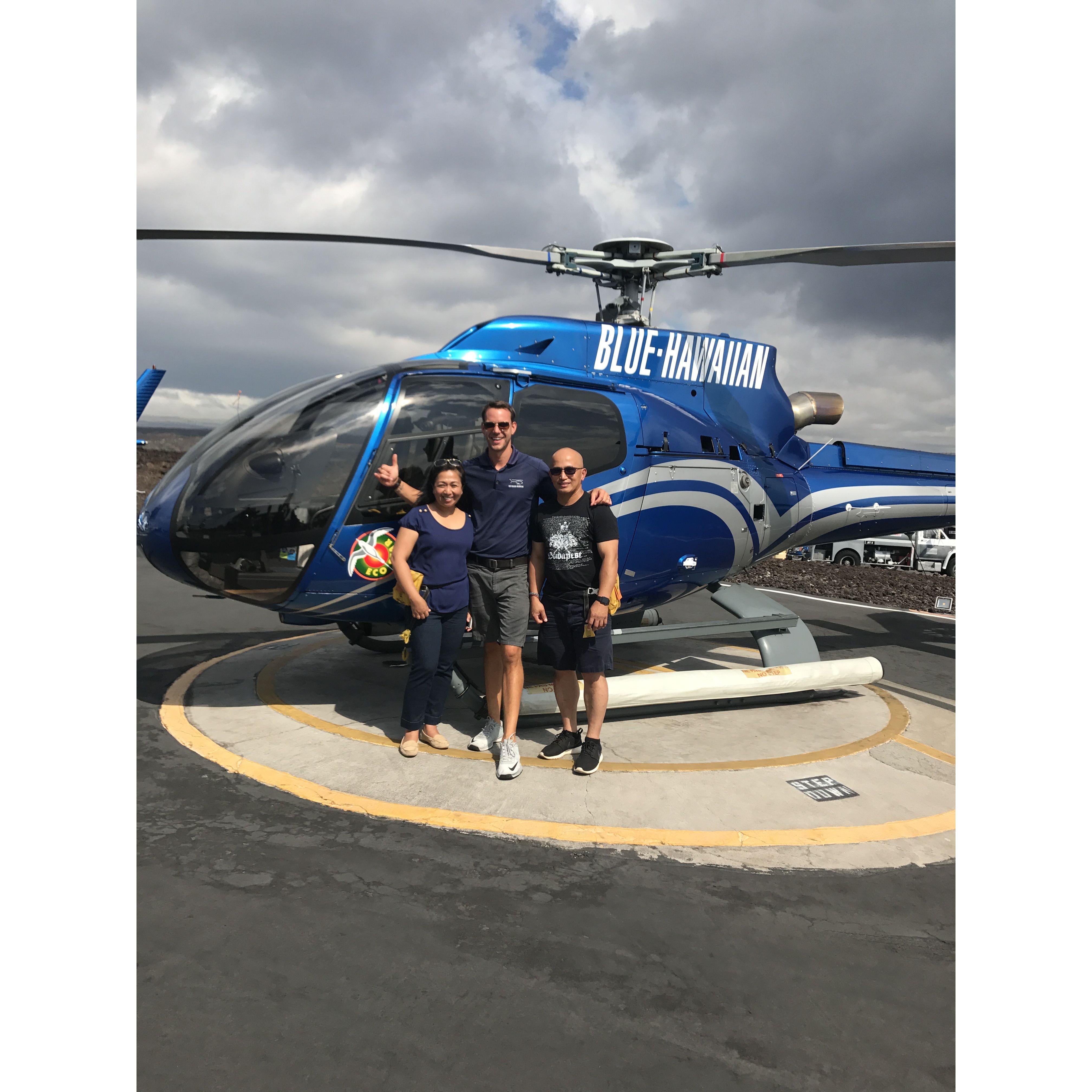 Helicopter ride, Big Island, HI