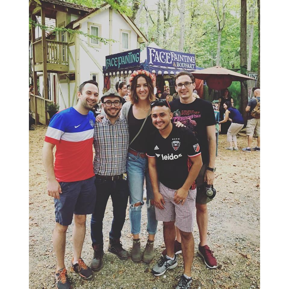 The Ren Fair with some great friends.