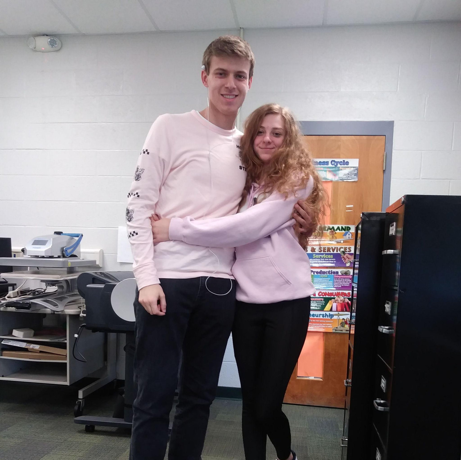 Matching day, senior year of high school