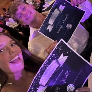 Won most likely to get married first at prom, finally doing it!