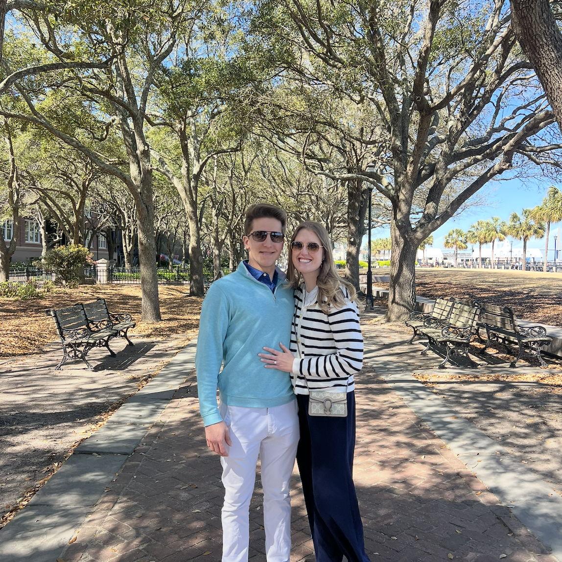 Maddi and Andrew in Charleston