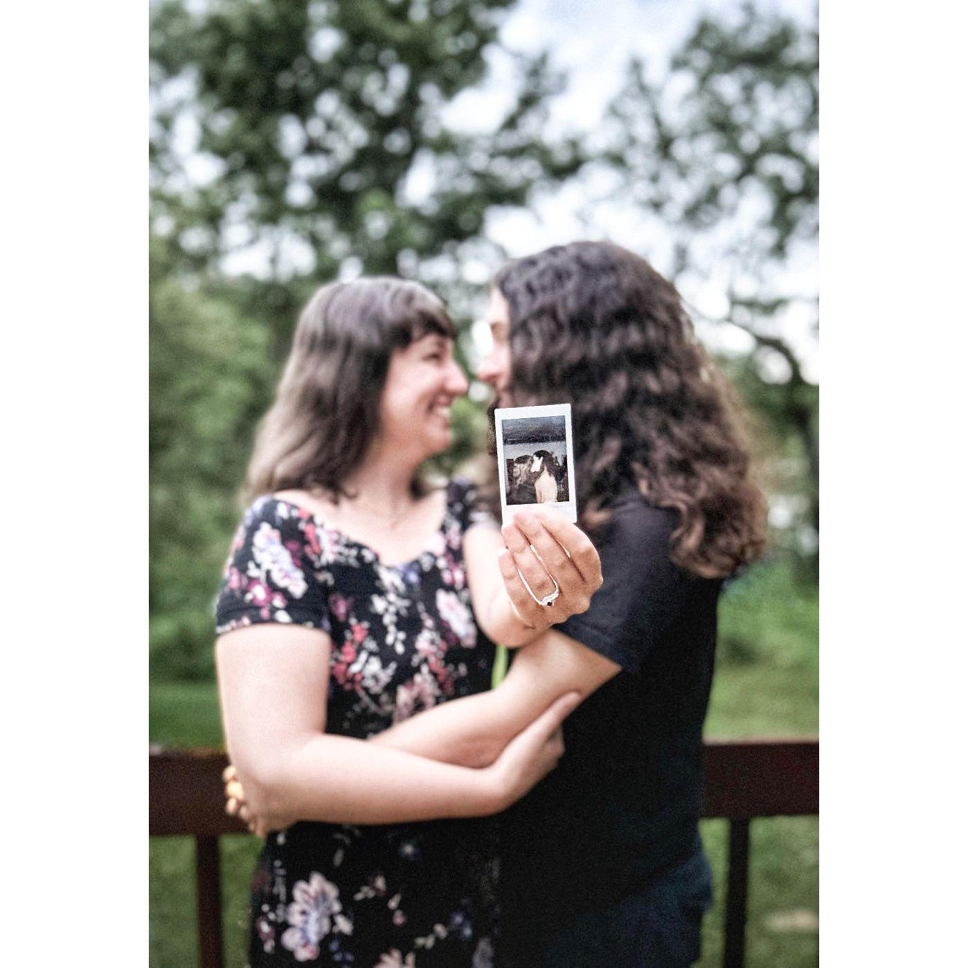 We got engaged!!