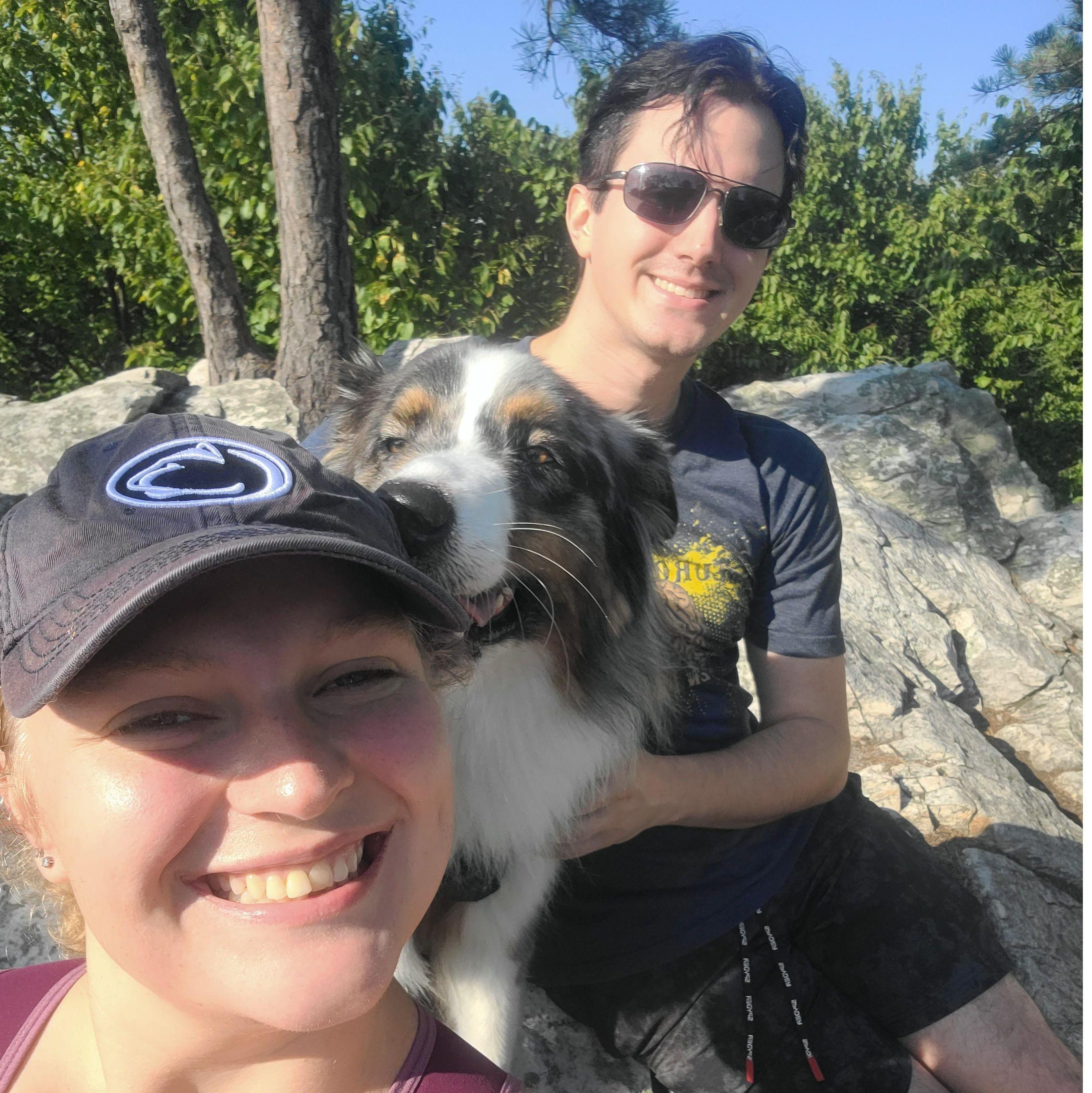 A typical weekend in Hershey: hiking with Atlas