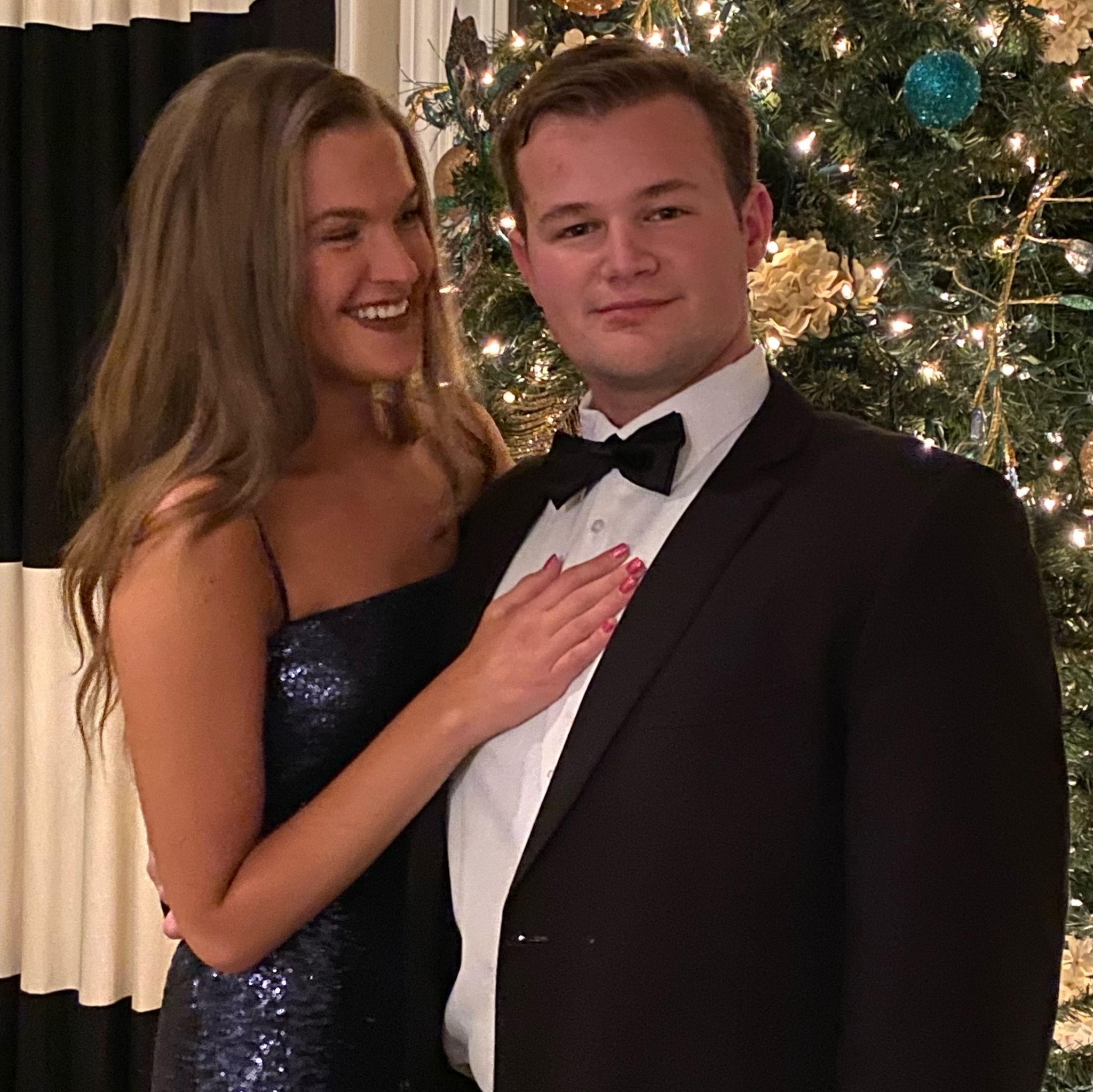 This was our first Christmas together and this was special because we were welcomed for the first time as a couple in the Kirchoff's beautiful home.