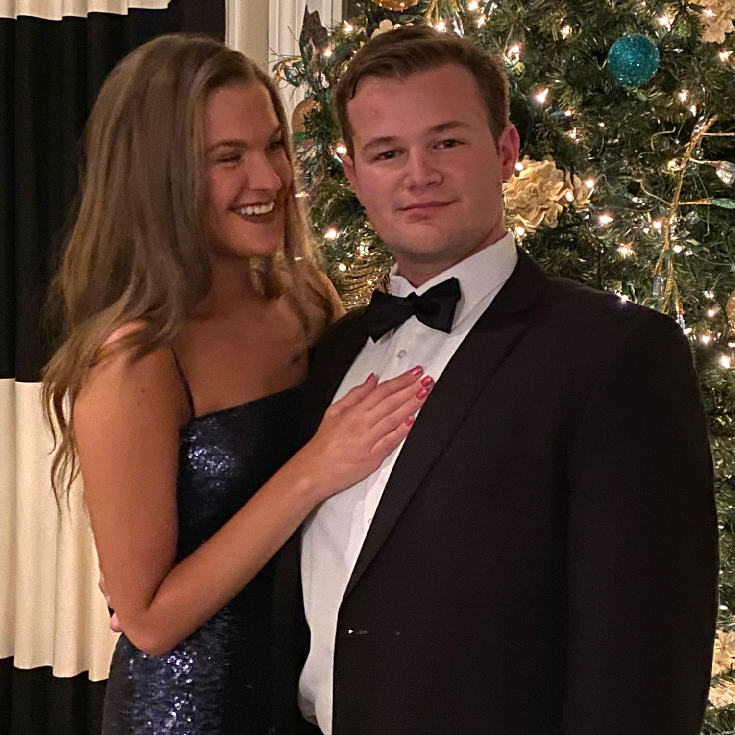 This was our first Christmas together and this was special because we were welcomed for the first time as a couple in the Kirchoff's beautiful home.