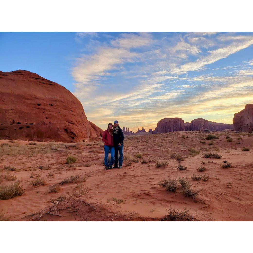 Monument Valley at Sunrise