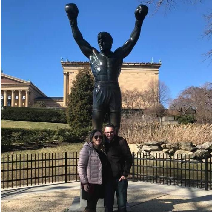 Our first trip together in Philly! February 2018