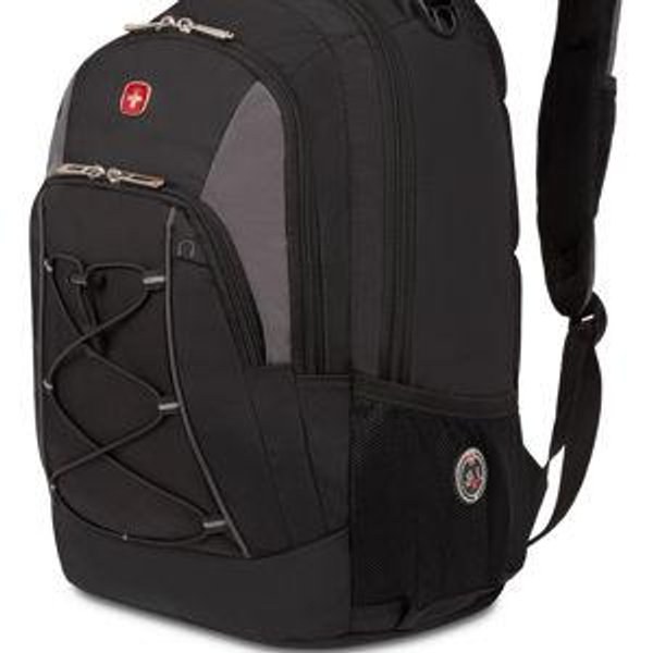 SWISSGEAR 1186 Laptop Backpack - Special Edition - Black Grey